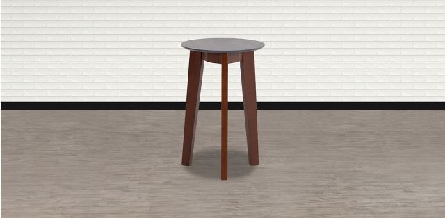 Mesa Redonda Nido Aren 39 cm Concreto