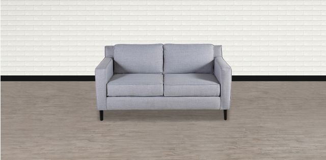 Sofá 2 Plazas Galmi Gris Claro