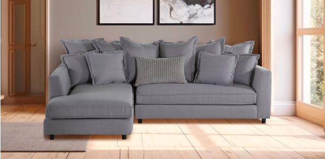 Sala Esquinera Izquierda Rotterdam Gris