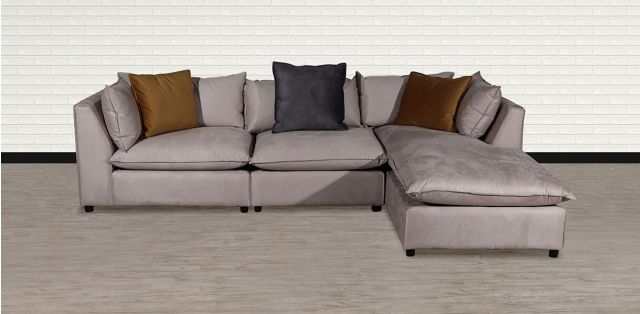 Sala en L Derecha Melody Beige